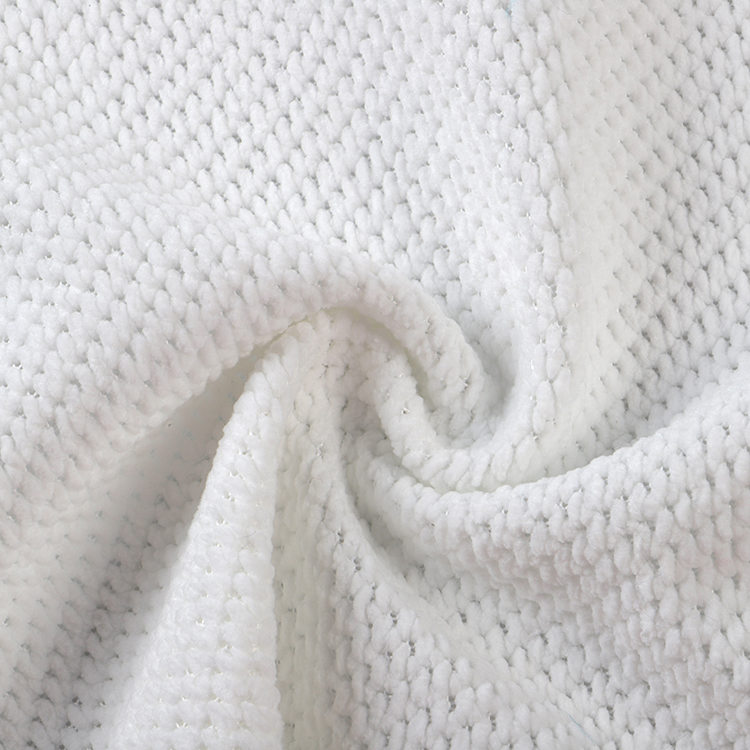 Chenille 3# 100% kain permaidani poliester